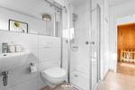 Badezimmer - Ferienhaus Art Emotion Olpenitz - Top-Hundeurlaub