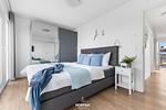 Schlafzimmer - Ferienhaus Sea Lounge Olpenitz - Top-Hundeurlaub