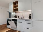 Küche / Küchenzeile - Suite 1 mit Terrasse - Top-Hundeurlaub