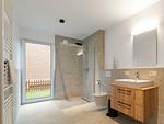 Badezimmer - Suite 1 mit Terrasse - Top-Hundeurlaub