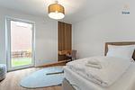 Schlafzimmer - Suite 1 mit Terrasse - Top-Hundeurlaub