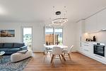 Wohnzimmer - Suite 3 mit Terrasse - Top-Hundeurlaub