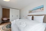 Schlafzimmer - Suite 3 mit Terrasse - Top-Hundeurlaub