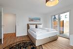 Schlafzimmer - Suite 3 mit Terrasse - Top-Hundeurlaub