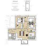 Grundriss - Luxus Suite 5 mit Sauna und Balkon - Top-Hundeurlaub