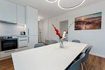 Küche / Küchenzeile - Luxus Suite 5 mit Sauna und Balkon - Top-Hundeurlaub