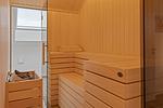 Modernes Urlaubsflair in Dahme: Stilvolle Ferienwohnung mit Sauna, Meerblick, nur wenige Schritte bis zur Ostsee - Luxus Suite 7 mit Sauna und Meerblick - Top-Hundeurlaub