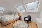 Schlafzimmer - Luxus Suite 7 mit Sauna und Meerblick - Top-Hundeurlaub