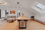 Wohnzimmer - Luxus Suite 7 mit Sauna und Meerblick - Top-Hundeurlaub