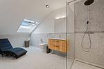 Badezimmer - Luxus Suite 7 mit Sauna und Meerblick - Top-Hundeurlaub