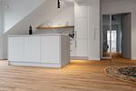 Küche / Küchenzeile - Luxus Suite 7 mit Sauna und Meerblick - Top-Hundeurlaub