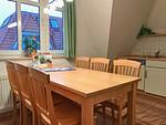 Essbereich in der Küche - Hafenhäuser Breege - Ferienwohnung 18 "Ankerplatz" - Top-Hundeurlaub