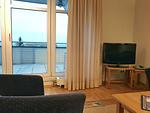 Wohnzimmer - Hafenhäuser Breege - Ferienwohnung 18 "Ankerplatz" - Top-Hundeurlaub