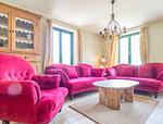 Wohnzimmer - Küstenhof am Kap Arkona - Ferienhaushälfte "Königsmeerblick" - Top-Hundeurlaub