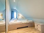 Schlafzimmer 3 - Küstenhof am Kap Arkona - Ferienhaushälfte "Königsmeerblick" - Top-Hundeurlaub