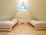 Schlafzimmer 2 mit Einzelbetten - Küstenhof am Kap Arkona - Ferienhaushälfte "Königsmeerblick" - Top-Hundeurlaub
