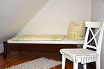 Schlafzimmer 2 - Ferienhaus "Lütt Eiland" - Top-Hundeurlaub