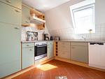 Küche / Küchenzeile - Ferienwohnung "Meeresrauschen" - Top-Hundeurlaub