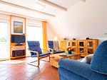 Wohnzimmer - Ferienwohnung "Meeresrauschen" - Top-Hundeurlaub