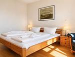 Schlafzimmer - Ferienhaus Am Ufer - Ferienwohnung Strandluft - Top-Hundeurlaub