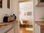 Küche / Küchenzeile - Ferienhaus Am Ufer - Ferienwohnung Strandluft - Top-Hundeurlaub