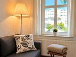Wohnzimmer - Ferienhaus Am Ufer - Ferienwohnung Strandluft - Top-Hundeurlaub