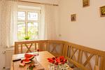 Essbereich - Ferienhaus Am Ufer - Ferienwohnung Strandsand - Top-Hundeurlaub