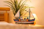 Dekoratives Detail - Ferienhaus Am Ufer - Ferienwohnung Strandsand - Top-Hundeurlaub