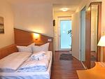 Schlafzimmer - Hafen-Residenz -  Ferienwohnung "Dahlien" - Top-Hundeurlaub