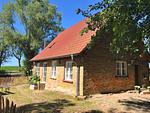 Hauptansicht - Hofgut Bisdamitz - Ferienhaus "Alte Mühle" - Top-Hundeurlaub