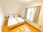 Schlafzimmer - Hofgut Bisdamitz - Ferienhaus "Alte Mühle" - Top-Hundeurlaub