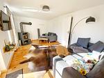 Wohnzimmer - Hofgut Bisdamitz - Ferienhaus "Alte Mühle" - Top-Hundeurlaub