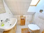 Badezimmer - Hofgut Bisdamitz - Ferienhaus "Alte Mühle" - Top-Hundeurlaub
