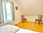 Schlafzimmer - Hofgut Bisdamitz - Ferienhaus "Alte Mühle" - Top-Hundeurlaub