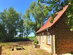 Hauptansicht - Hofgut Bisdamitz - Ferienhaus "Alte Mühle" - Top-Hundeurlaub