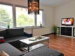 Wohnzimmer - Ferienhaus "Franz(y)" - Top-Hundeurlaub