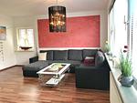 Wohnzimmer - Ferienhaus "Franz(y)" - Top-Hundeurlaub