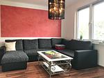 Wohnzimmer - Ferienhaus "Franz(y)" - Top-Hundeurlaub