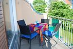 Balkon - Kurparkcarree - Appartement 27 "Amber" - Top-Hundeurlaub