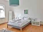 Schlafzimmer 1 - Haus Stothfang - Ferienwohnung 3 - Top-Hundeurlaub