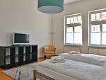 Schlafzimmer - Haus Stothfang - Ferienwohnung 3 - Top-Hundeurlaub