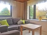 Wohnzimmer - Ferienhaus "Min Hütt" - Top-Hundeurlaub