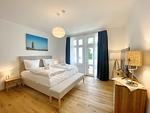 Schlafzimmer - Villa Jenny - Appartement 3 - Top-Hundeurlaub