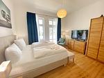 Schlafzimmer - Villa Jenny - Appartement 1 - Top-Hundeurlaub