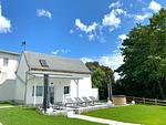 Saunahaus mit Liegen und Außenwhirlpool/ gemeinschaftlich - Villa Jenny - Appartement 1 - Top-Hundeurlaub