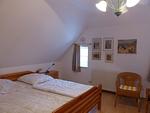 Schlafzimmer - Im Feriengarten -Ferienwohnung im DG - Top-Hundeurlaub