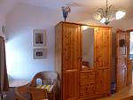 Schlafzimmer - Im Feriengarten -Ferienwohnung im DG - Top-Hundeurlaub