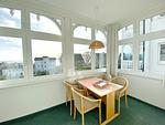Essbereich mit Ostseeblick - Villa Anna App. 13 - Top-Hundeurlaub