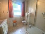 Badezimmer - Ferienwohnungen am Hochzeitsberg 3A - Fewo 2 - Top-Hundeurlaub