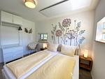 Schlafzimmer - Hofgut Bisdamitz - Ferienhaus Knoff - Top-Hundeurlaub